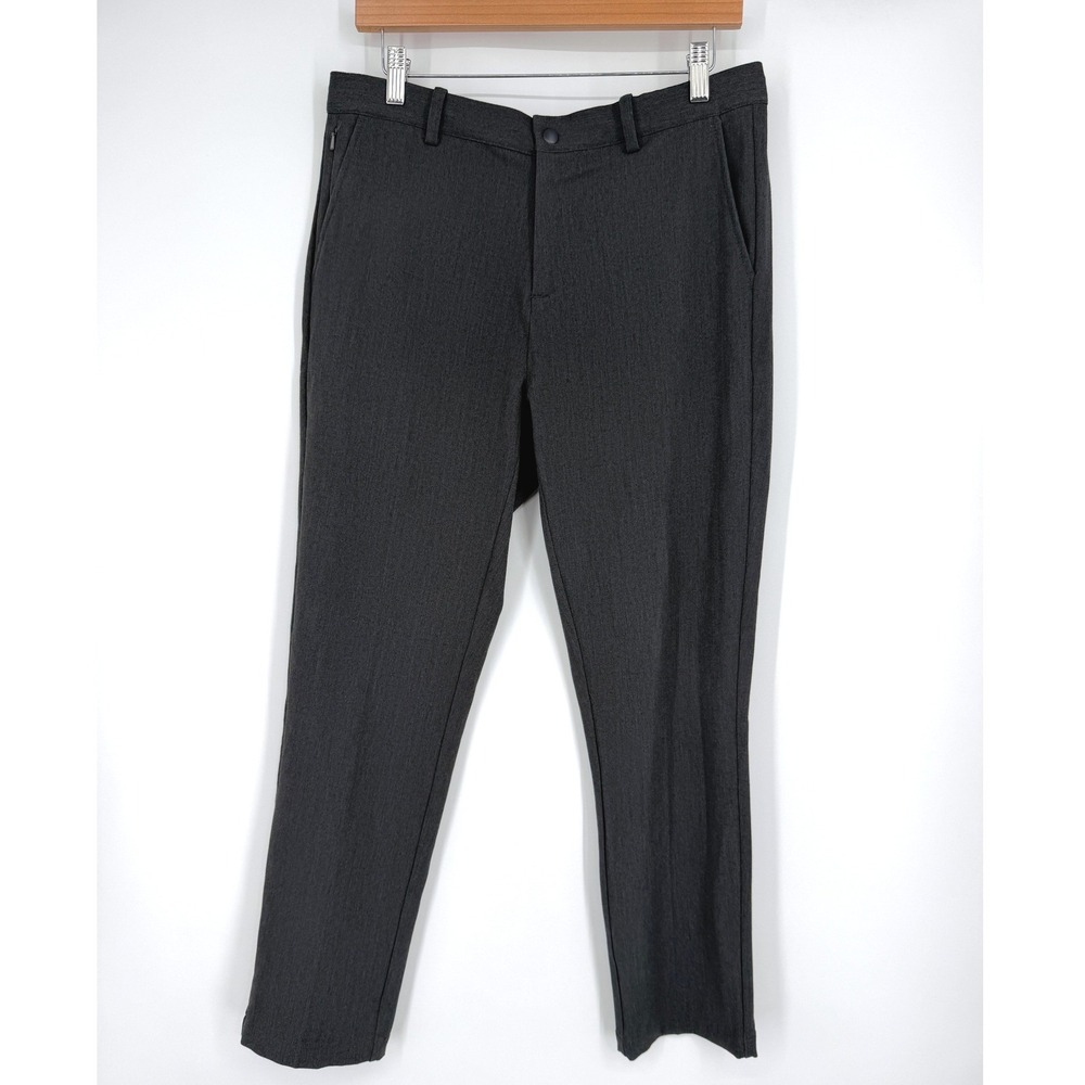 Quince Men's Ultra Stretch 24/7 Smart Chino Pants Trouser Dark Charcoal 30x28